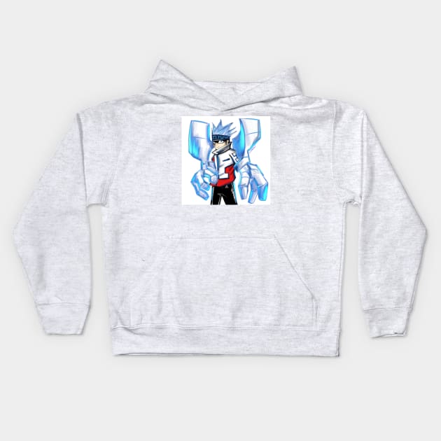 shaman king contestant horo horo Kids Hoodie by jorge_lebeau